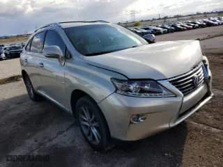 2014 Lexus RX 350 with VIN 2T2ZK1BA3EC145040, listed as a Copart auction lot 52129295 with 130,714 mi miles and Salvage Title. Bid and sale history available at carsss.com. Image 4.