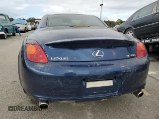 2002 Lexus SC with VIN JTHFN48Y520025507, listed as a Copart auction lot 76343484 with Not Provided miles and Salvage Title. Bid and sale history available at carsss.com. Image 6.