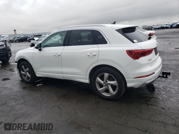 2019 Audi Q3 Premium Plus with VIN WA1BECF39K1082024, listed as a Copart auction lot 39402854 with 29,317 mi miles. Bid and sale history available at carsss.com. Image 2.