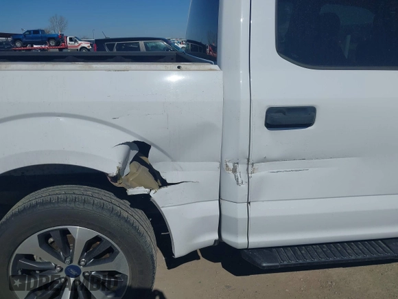 2019 Ford F-150 XL z VIN 1FTEW1CP2KKD55245, wystawiony jako IAAI lot #41683531 z przebiegiem 96 745 mil mil oraz . Historia ofert i sprzedaży dostępna na DreamBid. Obrazek 6.
