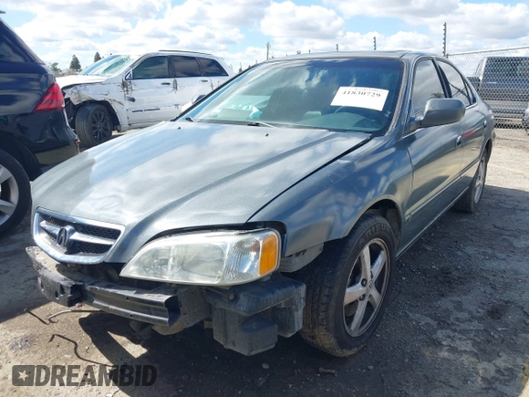 1999 Acura TL with VIN 19UUA565XXA036119, listed as a IAAI auction lot 41830729 with 203,538 mi miles. Bid and sale history available at carsss.com. Image 20.