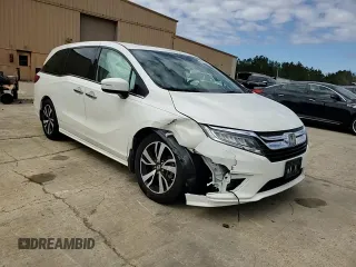 2019 Honda Odyssey Elite with VIN 5FNRL6H99KB013578, listed as a Copart auction lot 49246685 with 54,025 mi miles and Salvage title. Bid and sale history available at DreamBid. Image 10.