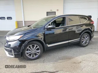 2021 Honda CR-V Touring z VIN 7FART6H95ME022964, wystawiony jako Copart lot #50155045 z przebiegiem 48 805 mil mil oraz Szkoda całkowita • Salvage title. Historia ofert i sprzedaży dostępna na DreamBid. Obrazek 1.