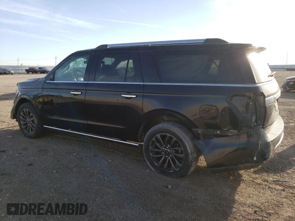 2021 Ford Expedition Max Limited with VIN 1FMJK2AT2MEA27465, listed as a Copart auction lot 49584745 with 76,773 mi miles and Salvage Title. Bid and sale history available at DreamBid. Image 2.