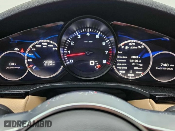 2019 Porsche Cayenne z VIN WP1AA2AY0KDA01354, wystawiony jako Copart lot #57595785 z przebiegiem 73 889 mil mil oraz Szkoda całkowita • Salvage title. Historia ofert i sprzedaży dostępna na DreamBid. Obrazek 8.