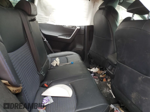 2019 Toyota RAV4 Hybrid XSE with VIN JTMEWRFV3KD517901, listed as a Copart auction lot 57329545 with Not provided miles and Salvage title. Bid and sale history available at DreamBid. Image 11.