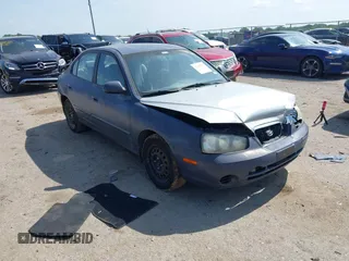 2002 Hyundai Elantra GLS with VIN KMHDN45D92U288596, listed as a IAAI auction lot 42448223 with 116,985 mi miles and . Bid and sale history available at DreamBid. Image 1.