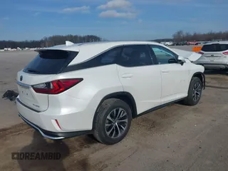 2021 Lexus RX with VIN JTJHZKFA3M2033831, listed as a IAAI auction lot 41191896 with 41,917 mi miles. Bid and sale history available at carsss.com. Image 4.