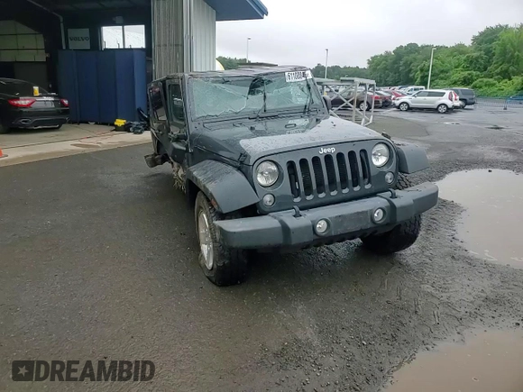 2017 Jeep Wrangler Unlimited Sport with VIN 1C4BJWDG6HL743322, listed as a Copart auction lot 61100045 with 135,959 mi miles and Salvage title. Bid and sale history available at DreamBid. Image 15.