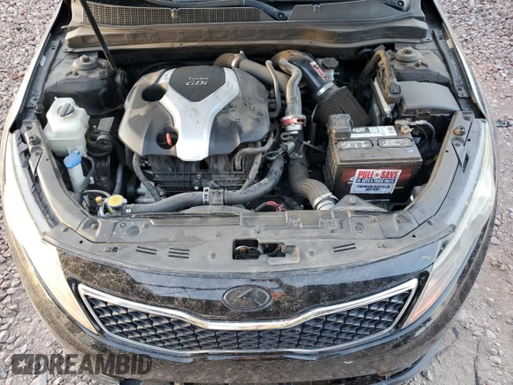 2013 Kia Optima SX with VIN 5XXGR4A60DG135269, listed as a Copart auction lot 52958375 with 179,194 mi miles and Clean Title. Bid and sale history available at carsss.com. Image 11.