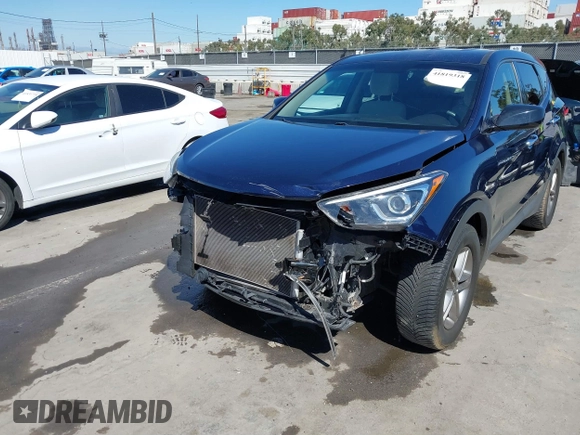 2018 Hyundai Santa Fe Sport 2.4L with VIN 5XYZT3LB6JG572327, listed as a IAAI auction lot 41819318 with 60,539 mi miles. Bid and sale history available at carsss.com. Image 6.