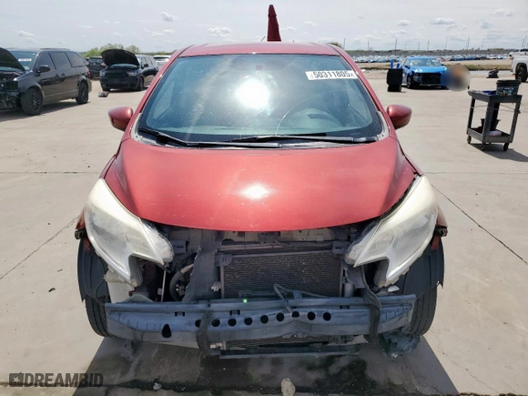 2016 Nissan Versa Note S with VIN 3N1CE2CP5GL372341, listed as a Copart auction lot 50311805 with 157,763 mi miles and Salvage Title. Bid and sale history available at carsss.com. Image 5.