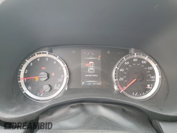 2022 Toyota Highlander LE z VIN 5TDZZRAH4NS092272, wystawiony jako Copart lot #48683415 z przebiegiem 54 116 mil mil oraz Szkoda całkowita • Salvage title. Historia ofert i sprzedaży dostępna na DreamBid. Obrazek 9.