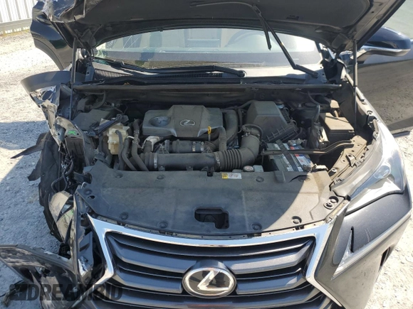 2017 Lexus NX 200t with VIN JTJYARBZ9H2059156, listed as a Copart auction lot 53250485 with 95,902 mi miles and Salvage Title. Bid and sale history available at DreamBid. Image 12.