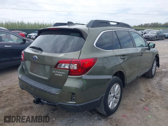 2017 Subaru Outback Premium with VIN 4S4BSACC5H3340524, listed as a IAAI auction lot 42077133 with 141,274 mi miles and . Bid and sale history available at DreamBid. Image 4.