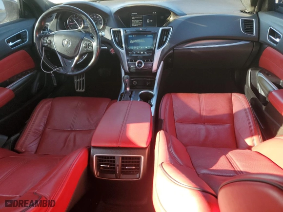 2019 Acura TLX w/A-Spec Pkg with VIN 19UUB1F65KA005478, listed as a Copart auction lot 48292375 with 84,479 mi miles and Non Repairable. Bid and sale history available at carsss.com. Image 8.