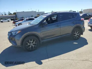 2017 Toyota RAV4 SE with VIN 2T3JFREV8HW661861, listed as a Copart auction lot 50397955 with 60,748 mi miles and Salvage title. Bid and sale history available at DreamBid. Image 1.