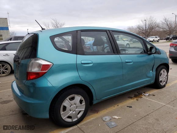 2013 Honda Fit with VIN JHMGE8H39DC049987, listed as a Copart auction lot 49910585 with 100,949 mi miles and Salvage Title. Bid and sale history available at carsss.com. Image 3.