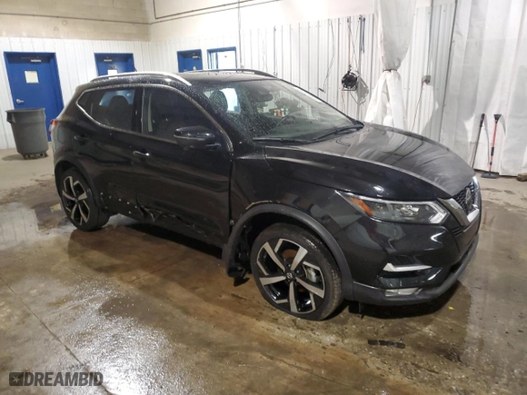 2021 Nissan Rogue Sport SL with VIN JN1BJ1CWXMW443533, listed as a Copart auction lot 86734584 with 24,815 mi miles and Salvage Title. Bid and sale history available at carsss.com. Image 4.