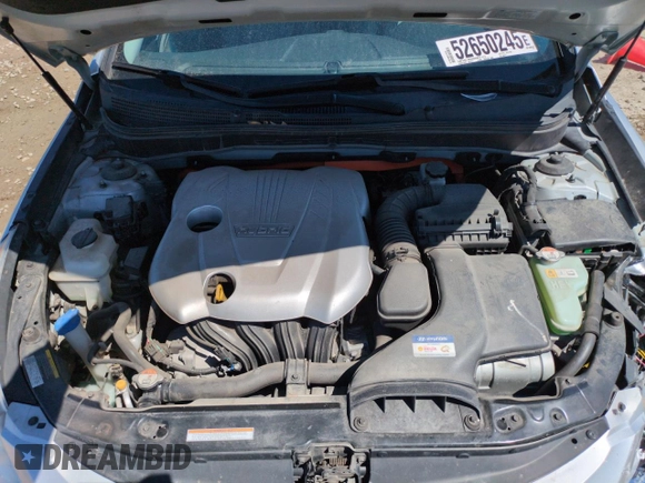 2012 Hyundai Sonata Hybrid с VIN KMHEC4A40CA063129, выставлен на аукционе Copart как лот 52650245 с пробегом 121 519 миль миль и Списание • Salvage title. История ставок и продаж доступна на DreamBid. Изображение 11.