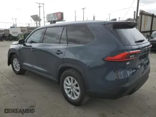 2024 Toyota Grand Highlander Hybrid XLE with VIN 5TDACAB5XRS028084, listed as a Copart auction lot 53483105 with 17,383 mi miles and Salvage Title. Bid and sale history available at carsss.com. Image 2.