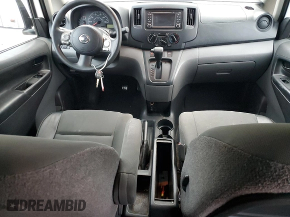 2014 Nissan NV200 SV with VIN 3N6CM0KN9EK699328, listed as a Copart auction lot 86809024 with 77,678 mi miles and Salvage title. Bid and sale history available at DreamBid. Image 8.