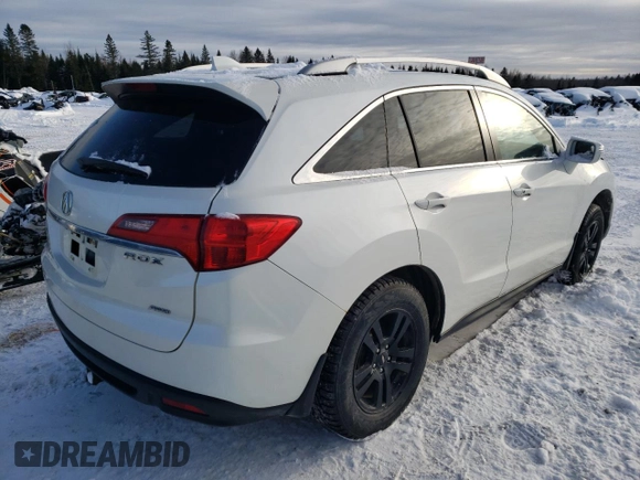 2013 Acura RDX with VIN 5J8TB4H35DL804894, listed as a Copart auction lot 43788535 with 230,158 mi miles and Salvage Title. Bid and sale history available at carsss.com. Image 3.