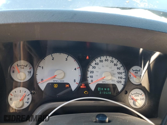 2008 Dodge Ram 2500 Laramie with VIN 3D3KS29A58G202888, listed as a Copart auction lot 80316834 with 213,528 mi miles and Salvage Title. Bid and sale history available at carsss.com. Image 9.