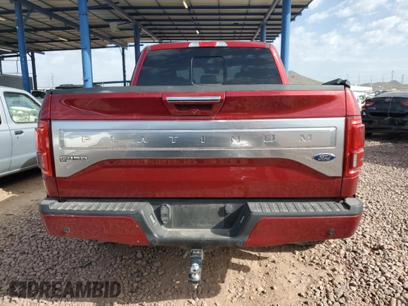 2015 Ford F-150 XLT with VIN 1FTEW1EG1FFB62046, listed as a Copart auction lot 50023775 with 88,135 mi miles and Salvage Title. Bid and sale history available at DreamBid. Image 6.