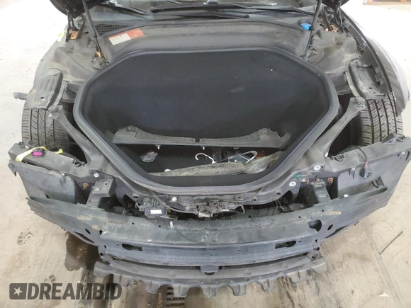 2015 Tesla Model S 85D with VIN 5YJSA1E45FF110480, listed as a Copart auction lot 49107655 with 186,150 mi miles and Salvage Title. Bid and sale history available at carsss.com. Image 11.