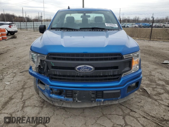2020 Ford F-150 XL with VIN 1FTMF1C53LFC31568, listed as a Copart auction lot 47299455 with Not Provided miles and Salvage Title. Bid and sale history available at carsss.com. Image 5.