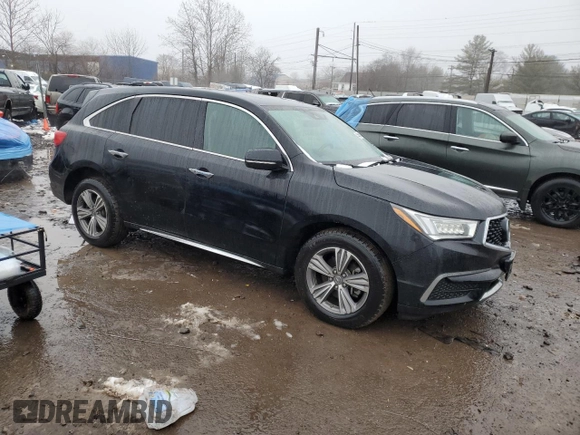 2019 Acura MDX with VIN 5J8YD4H34KL037360, listed as a Copart auction lot 44681835 with 86,304 mi miles and Salvage Title. Bid and sale history available at carsss.com. Image 4.