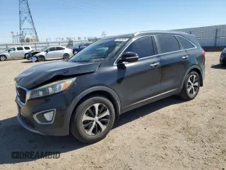 2018 Kia Sorento EX z VIN 5XYPH4A52JG355577, wystawiony jako Copart lot #53987425 z przebiegiem 176 078 mil mil oraz Szkoda całkowita • Salvage title. Historia ofert i sprzedaży dostępna na DreamBid. Obrazek 1.
