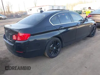 2013 BMW 5 Series 528i xDrive with VIN WBAXH5C58DD107515, listed as a IAAI auction lot 41673214 with 115,726 mi miles. Bid and sale history available at carsss.com. Image 4.