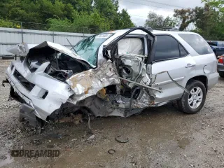 2005 Acura MDX Touring with VIN 2HNYD18825H518843, listed as a Copart auction lot 56674085 with Not provided miles and Salvage title. Bid and sale history available at DreamBid. Image 1.