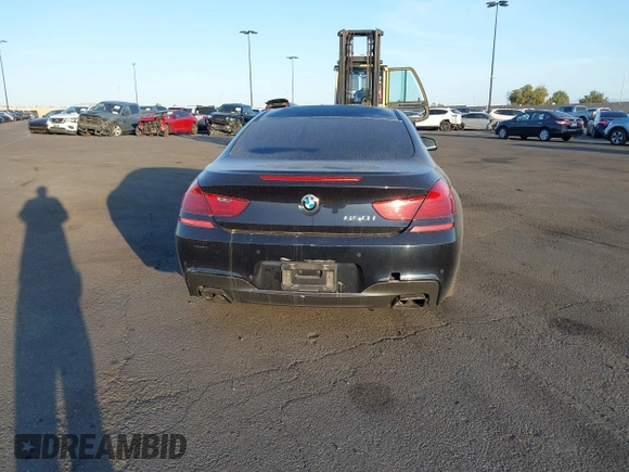 2012 BMW 6 Series 650i with VIN WBALX3C56CDV77689, listed as a IAAI auction lot 41840326 with 92,218 mi miles. Bid and sale history available at carsss.com. Image 17.