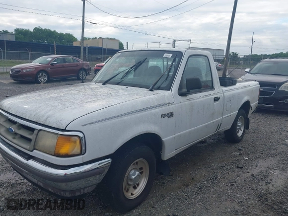 1996 Ford Ranger XL with VIN 1FTCR10A7TTA37020, listed as a IAAI auction lot 42169684 with 162,645 mi miles and . Bid and sale history available at DreamBid. Image 2.
