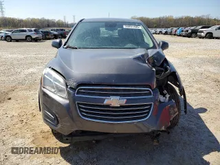 2016 Chevrolet Trax LS with VIN 3GNCJKSB0GL246684, listed as a Copart auction lot 50891495 with 123,519 mi miles and Salvage Title. Bid and sale history available at carsss.com. Image 5.
