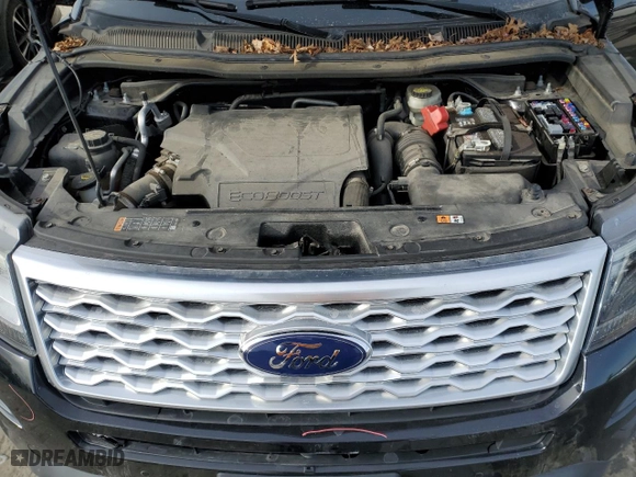 2016 Ford Explorer Platinum with VIN 1FM5K8HT3GGC45787, listed as a Copart auction lot 87901065 with 50,174 mi miles and Salvage Title. Bid and sale history available at carsss.com. Image 12.