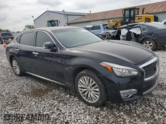 2015 Infiniti Q70 z VIN JN1BY1PR1FM830664, wystawiony jako Copart lot #56182275 z przebiegiem 263 925 mil mil oraz Czysty tytuł • Clean title. Historia ofert i sprzedaży dostępna na DreamBid. Obrazek 4.