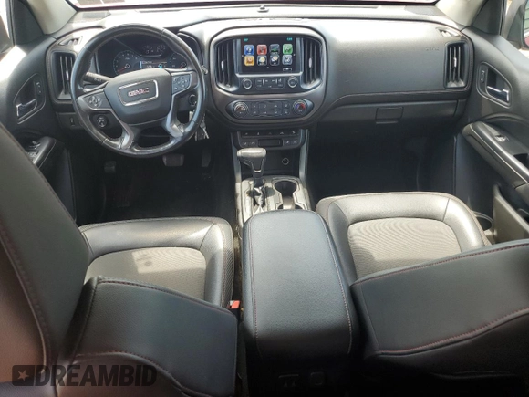 2018 GMC Canyon 4WD All Terrain with VIN 1GTG6CEN8J1281172, listed as a Copart auction lot 61536385 with 93,365 mi miles and Salvage title. Bid and sale history available at DreamBid. Image 8.