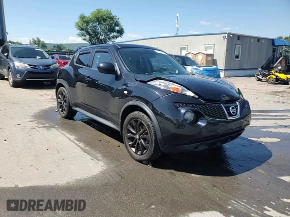 2014 Nissan Juke SL with VIN JN8AF5MV5ET481234, listed as a Copart auction lot 63012025 with 188,729 mi miles and Salvage title. Bid and sale history available at DreamBid. Image 14.