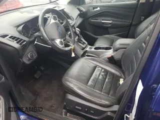 2016 Ford Escape SE with VIN 1FMCU9GX9GUA46272, listed as a Copart auction lot 51052005 with 129,350 mi miles and Salvage Title. Bid and sale history available at carsss.com. Image 7.