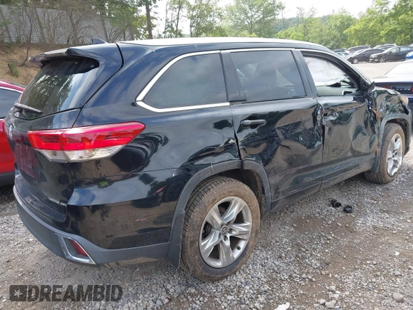 2019 Toyota Highlander Limited with VIN 5TDDZRFH5KS704283, listed as a IAAI auction lot 42597169 with 26,147 mi miles and . Bid and sale history available at DreamBid. Image 4.