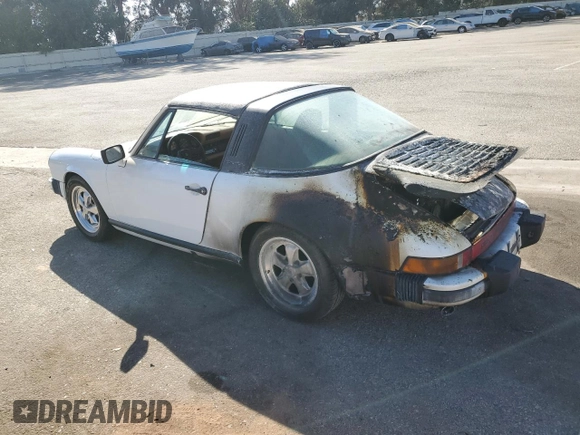 1978 Porsche 911 with VIN 9118212465, listed as a Copart auction lot 71319494 with 190,330 mi miles and Salvage title. Bid and sale history available at DreamBid. Image 2.