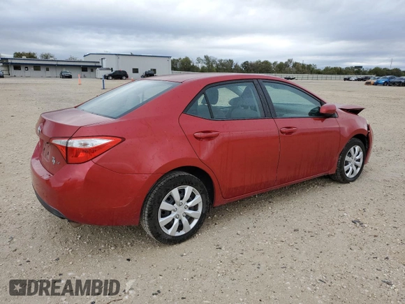 2014 Toyota Corolla L with VIN 5YFBURHE8EP143356, listed as a Copart auction lot 80999394 with 129,700 mi miles and Clean title. Bid and sale history available at DreamBid. Image 3.