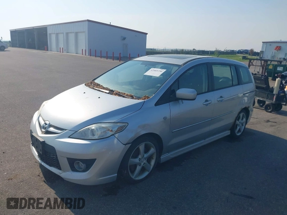 2008 Mazda 5 Grand Touring z VIN JM1CR29L580320258, wystawiony jako IAAI lot #42403256 z przebiegiem 182 914 mil mil oraz . Historia ofert i sprzedaży dostępna na DreamBid. Obrazek 2.