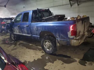 2006 Dodge Ram 3500 SLT with VIN 3D7LX38C96G187872, listed as a Copart auction lot 44770205 with 0 mi miles and Salvage Title. Bid and sale history available at carsss.com. Image 2.