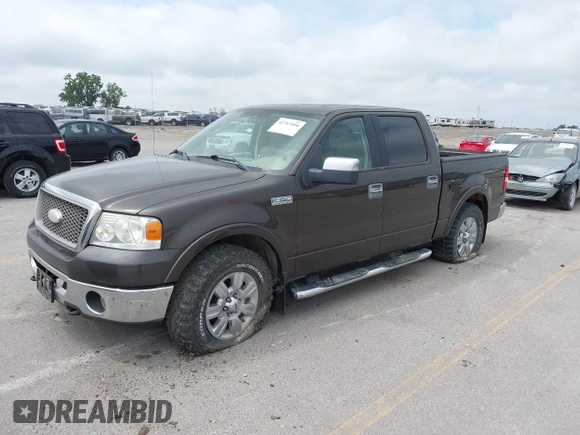 2006 Ford F-150 XLT with VIN 1FTPW14546FA04860, listed as a IAAI auction lot 42767406 with 156,484 mi miles and . Bid and sale history available at DreamBid. Image 2.