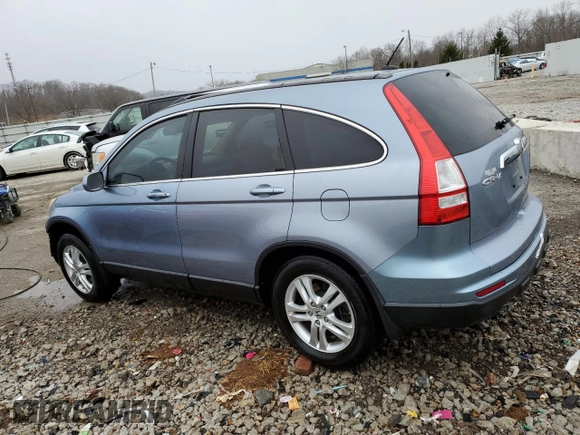 2011 Honda CR-V EX-L with VIN 5J6RE3H72BL025814, listed as a Copart auction lot 47778065 with 96,943 mi miles and Salvage Title. Bid and sale history available at carsss.com. Image 2.